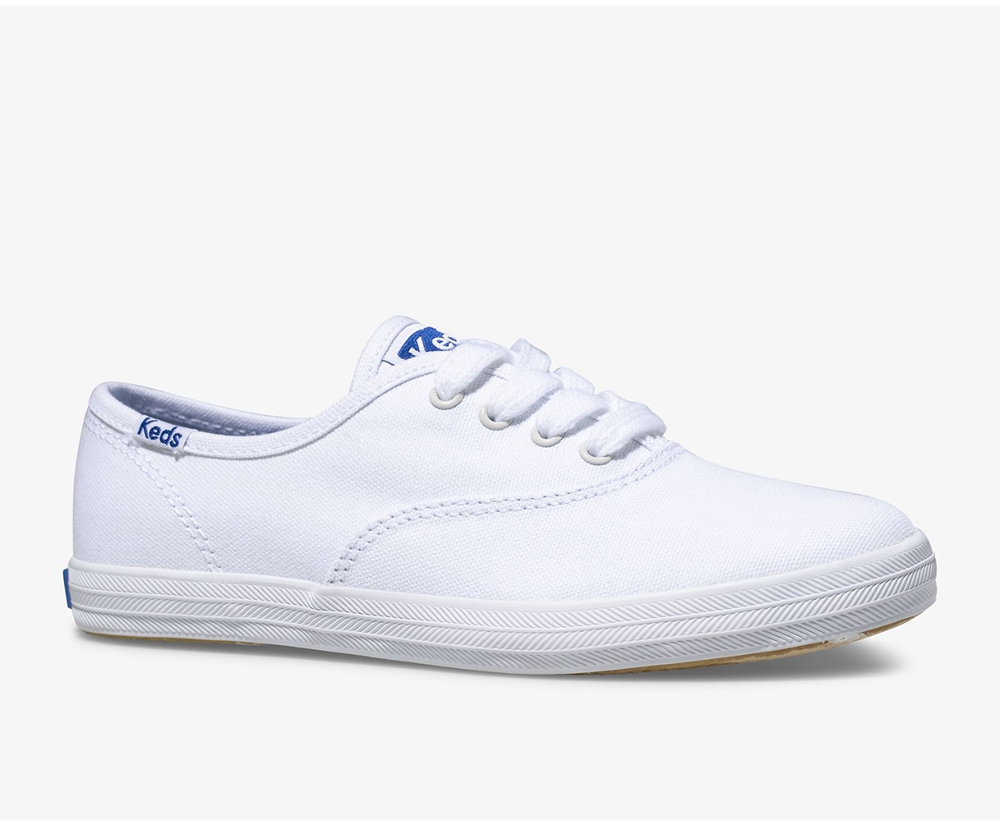 Tenis Keds Niña Blancos - Champion Cvo - 6703-BLCEV